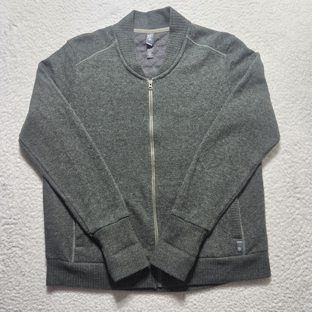 Mountain Hardwear Women's Sarafin Long-Sleeve Zip Up Sweater Size Large Wool